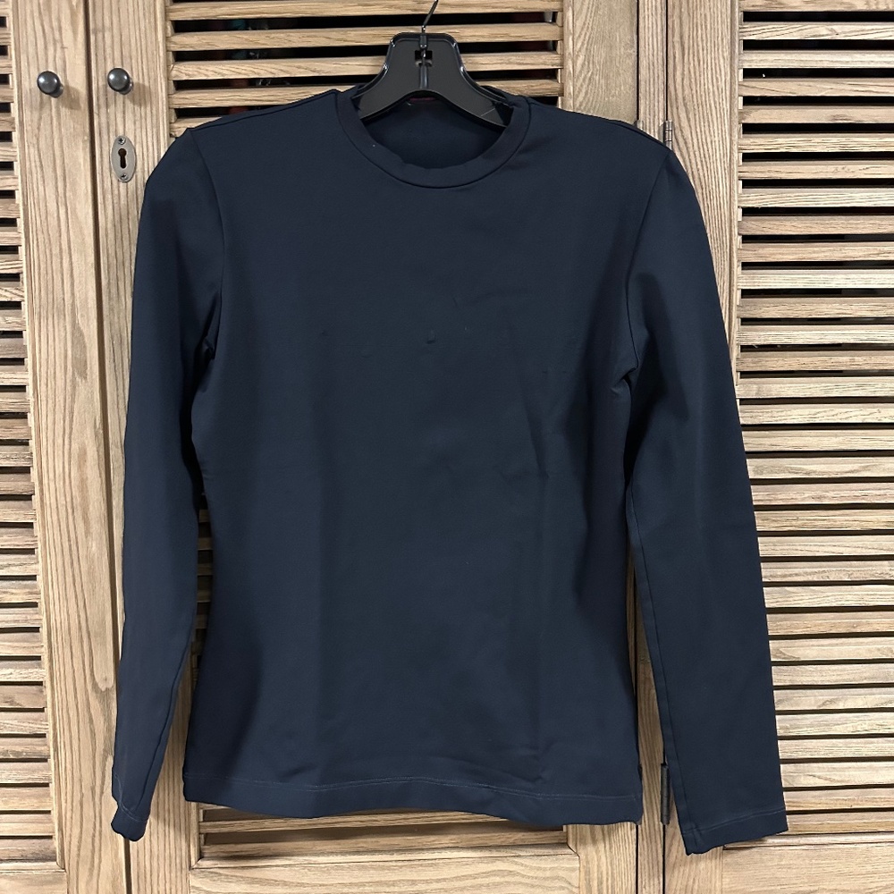 Exte Acht Black Top Women Size M 1990s